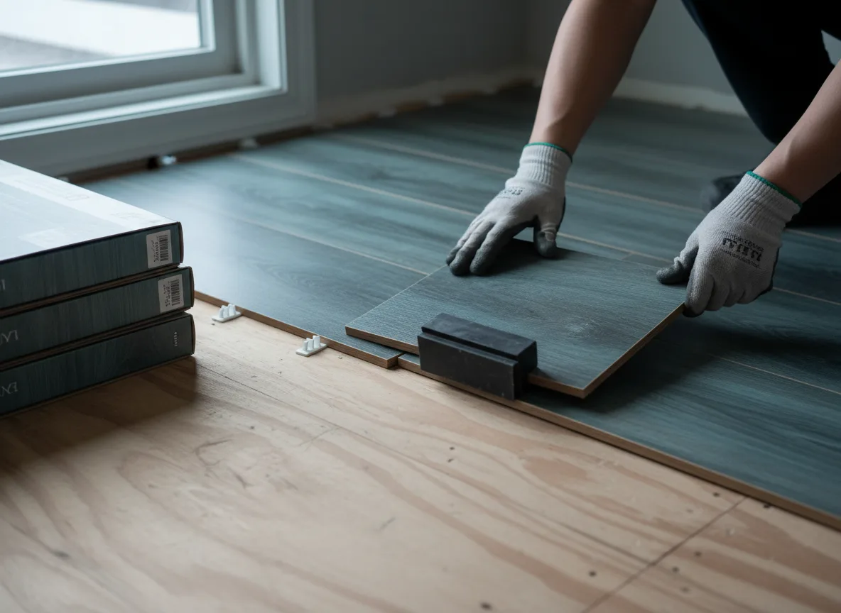 Luxury Vinyl Plank Installation company in Odin, MN